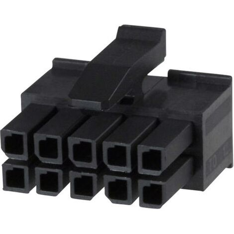 TE Connectivity Boîtier femelle pour câble série Micro-MATE-N-LOK Nbr total de pôles 6 Pas: 3 mm 794617-6 1 pc(s) Q425731 (1/5)