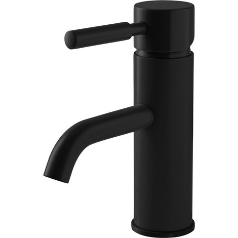 PRESTO 8655016 THEO Grifo Lavabo City Caño Curvo Negro - ref: 8655016 (1/2)