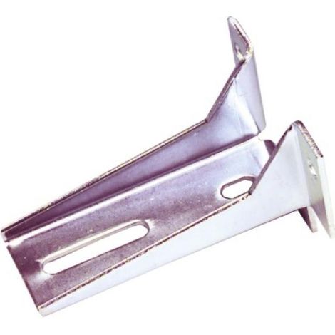 Platine équerre de suspension pour rail double sur porte coulissante série 140.000 - ROB (1/2)