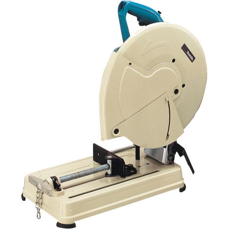 Makita – Scie à onglet pour métal 2200W – Profondeur de coupe réglable 100mm – Lame 355mm – Moteur puissant pour coupes précises