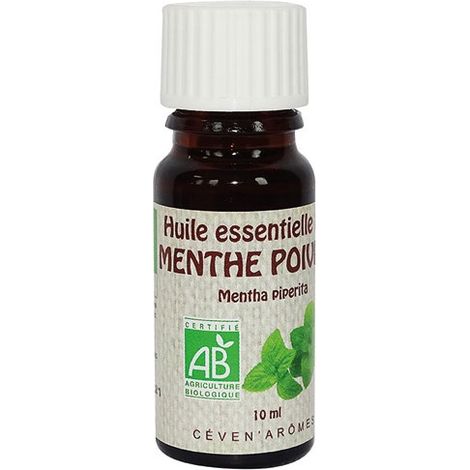 CEVEN AROMES - Huile essentielle menthe poivrée bio 10ml