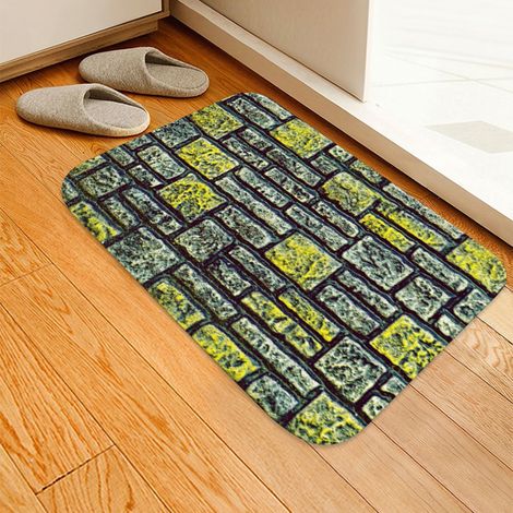 Rutschfeste Fußmatte, Teppich für Küche, Wohnzimmer, Schlafzimmer, 50 x 80 cm (1/5)