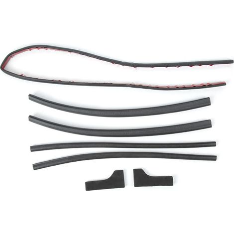 Junta de portón trasero de 7 piezas para Volkswagen Amarok (2010–2018), caucho de alta resistencia, sellado óptimo.