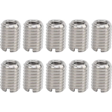 10 inserts mâle-femelle réducteurs en acier inoxydable, écrous de réparation pour outils de fixation (1/5)