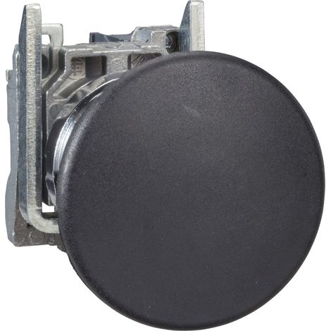 Pulsante nero Ø22 - testa a fungo Ø40 - XB4BC21
