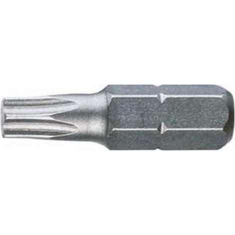 10PZ INSERTI TESTA TORX PER AVVITATORI MM.25  - mm.25 TORX TX 40