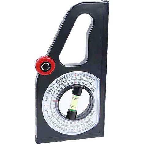 Multifunktionaler Neigungsmesser, Neigungsmessgerät, Horizontalwinkelmesser für Tiefbau und Hochbau, Neigungsmessgerät, seismisches Messgerät, Neigungsmesser in Industriequalität, 0,33 kg (1/5)
