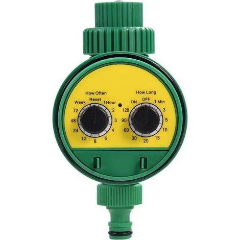 Minuterie d'irrigation Contrôleur d'irrigation de jardin avec minuterie d'arrosage électronique automatique multifonction