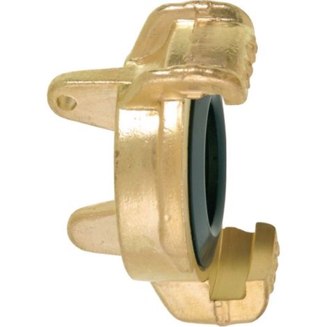 Acople riego ciego laton garra 40mm geka plus karasto (1/2)
