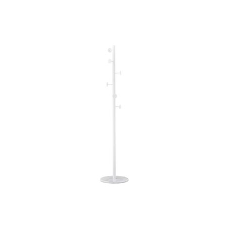 APPENDIABITI JERRY METALLO BIANCO DIM 37X37X173CM