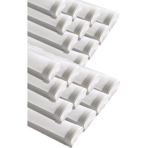 Réglette LED étanche 120cm 36W IP65 - Pack de 20 - Blanc Neutre 4000K - 5500K - SILAMP (1/2)