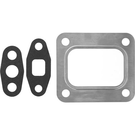 Turbo-Einlass-Öldichtungssatz 3755843 aus rostfreiem Edelstahl T4 T04 Turbo-Flansch für Motoren.