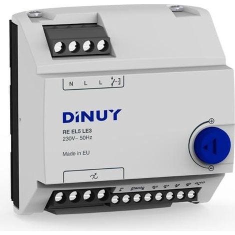 Variateur modulaire LED 5 modules rail DIN