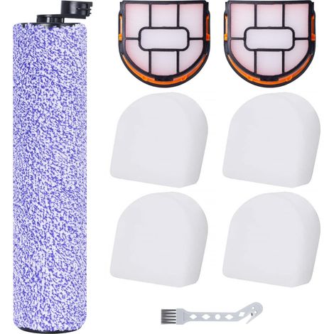 Spazzola rotante e filtro per Shark WDB1F2 per aspirapolvere HydroVac XL 3 in 1 (1 spazzola rotante + 2 filtri + 4 filtri in cotone + 1 spazzola di pulizia)
