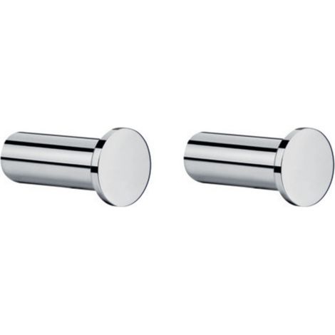 Hansgrohe Logis Universal Set aus zwei Handtuchhaken, Chrom (41711000-DUOLOGIS)