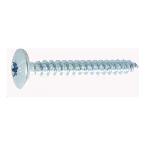 Vite per cerniera VISWOOD Testa tonda grande - Ø7 x 90 mm - Acciaio zincato bianco - Confezione da 100 - 3117090