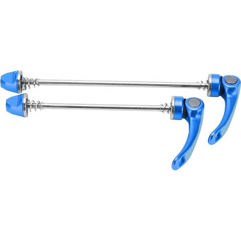 Bolany Schnellspanner-Fahrradachsenhebel, Aluminiumlegierung, 100 mm hinten, 135 mm Ersatzteile, Blau (1/5)