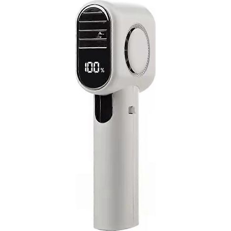 Ventilateur silencieux Mini Turbo Jet sans pales, souffleur puissant à 100 vitesses, 4000 mAh, ventilateur de refroidissement portable USB avec