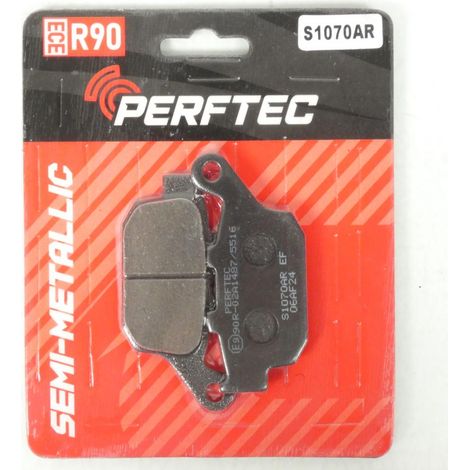 perftec Bremsbelag für Motorrad suzuki 250 gw inazuma 2012 bis