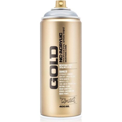 Bombe de peinture - Gold - Acrylique - Transparent gravel - T7060 - 400ml - Montana Cans