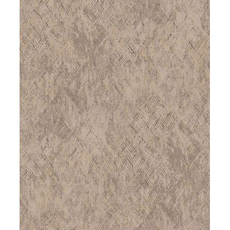 Papier peint effet peau serpent beige doré (1/2)
