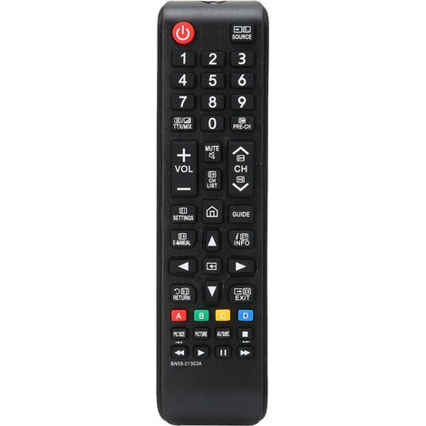 Universalfernbedienung BN59-01303A, kompatibel mit Ersatzteilen für Samsung E43NU7170 Fernseher (1/5)