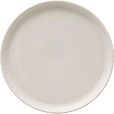 Lot de 6 Assiettes Plates "Nora" 27cm Blanc