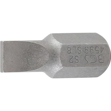 Bit Länge 30 mm Antrieb Außensechskant 10 mm (3/8") Schlitz 8 mm