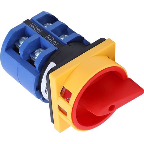 Commutateur inverseur universel sélecteur à came rotatif verrouillable 63A AC 240V 440V (1/5)