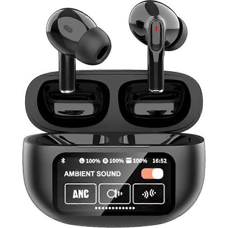 A9Plus Air Bluetooth Headset Bluetooth 5.4 ENC ANC Réduction du Bruit sans Fil Écouteurs Casque (1/5)