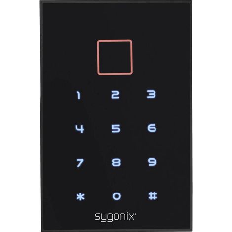 [GEBRAUCHT] B-Ware Sygonix Codeschloss Oberflächenmontage Touchscreen 12V IP66 beleuchtet