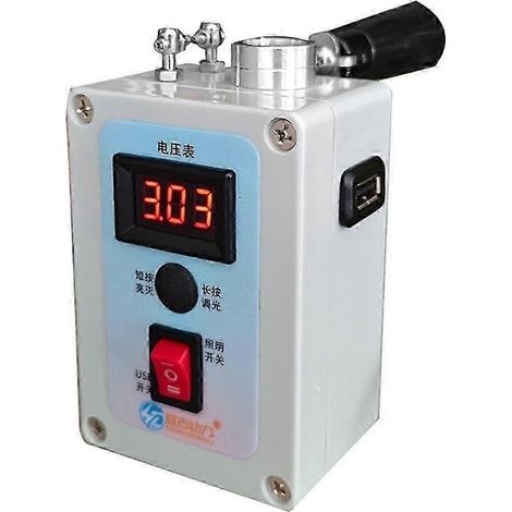 Générateur portable à manivelle USB 5V/5W, petit bijou pour recharger votre téléphone portable en cas d'urgence, édition 0612 (1/5)