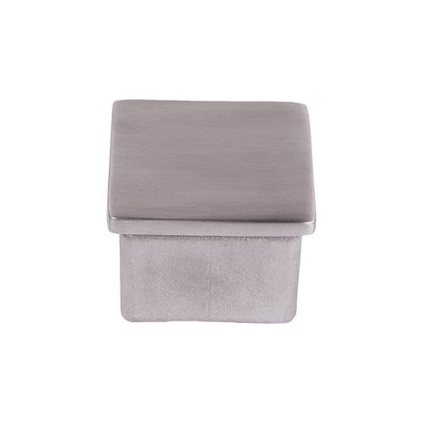 [QUALITE FRANCAISE] - Finition plate pour Tube carré de 40x40mm - Hauteur visible 3mm Largeur 40mm épaisseur 2mm - À coller - INOX 316