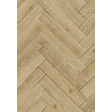 Mexen Charter Oak pannelli vinilici spina 570 x 95 mm LVT Dryback 2,5 mm, supporto PVC, 4 V-Fuga, Rovere (1/2)