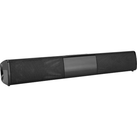 Barre de Son, Barre de Son luetooth sans Fil BEnceintes Soundbar Basse Stéréo Surround Support U Disque, 4 Heures de Lecture Système Home Cinéma pour TV, PC (1/5)