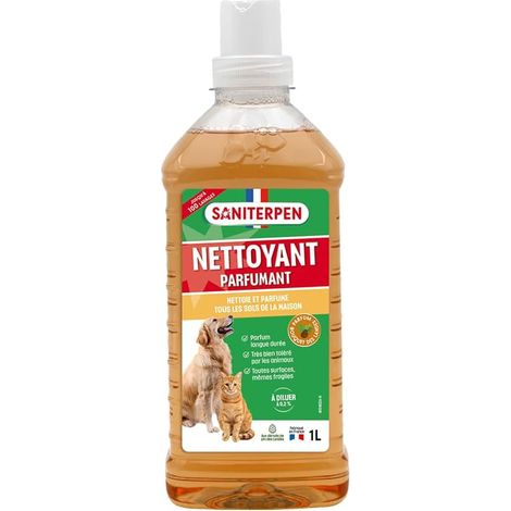Détergent Parfumant Bouquet des Landes - Spécial Animaux de Compagnie - Tout Type de Sols et Surfaces, Parfum Longue Durée, Jusqu’à 100 Lavages - Fabrication Française - Flacon 1 L (1/5)