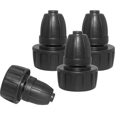 Adaptadores de manguera de riego reutilizables de 8 piezas de 3/8 de pulgada (aprox. 1,9 cm) a 3/8 de pulgada (aprox. 1,9 cm) Suministros de jardinería Conn (1/5)