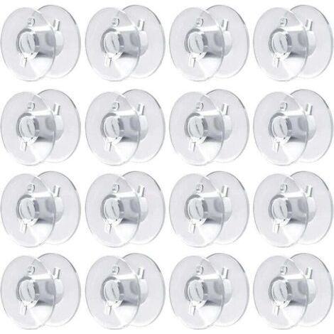 60 Pcs Canette Machine a Coudre Bobines pour Machine à Coudre Canette Plastique Canettes Machine à Coudre pour Brother Singer Kenmore Janome la Plupart des Machines à Coudre (1/4)