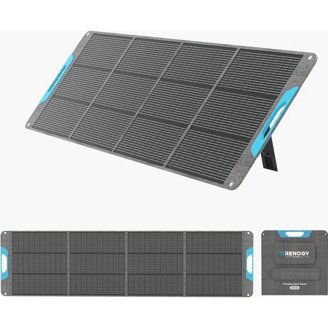 Panneau solaire portable 200 W - Étanche IP65 - Pliable - Power Backup - Chargeur solaire pour station d'alimentation RV Camping Off Grid (1/5)
