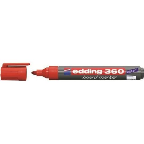 edding 360 board Marqueur pour tableau rouge encre pigmentée 1.5-3 mm
