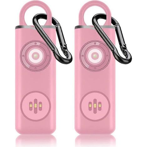 Sectyme 130dB Selbstverteidigungsalarm, lauter Panikalarm, Wolfsalarm, Notfallalarm für Mädchen und Frauen (1/5)