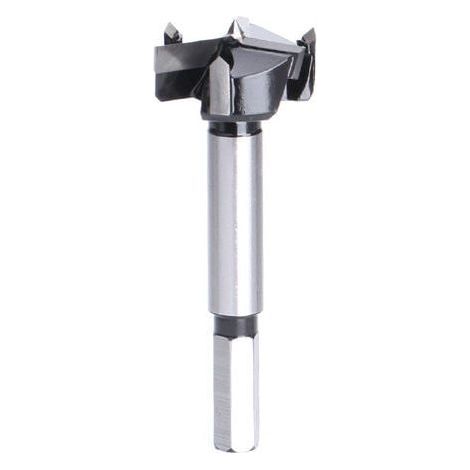 Kit fraise à bois d'encastrement Ø28 mm Pour fixation des charnières Gabarit de marquage inclus (1/5)