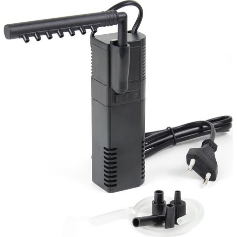 SunSun HJ-311B Filtro interno de acuario con bomba 300 l/h 2 W acuarios hasta 40 l bomba filtrante para acuarios pequeños