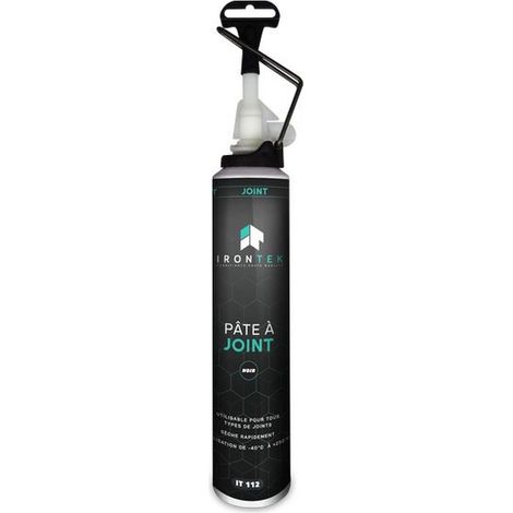 JOINT ELASTOMERE NOIR AVEC GACHETTE CARTOUCHE 200 ML