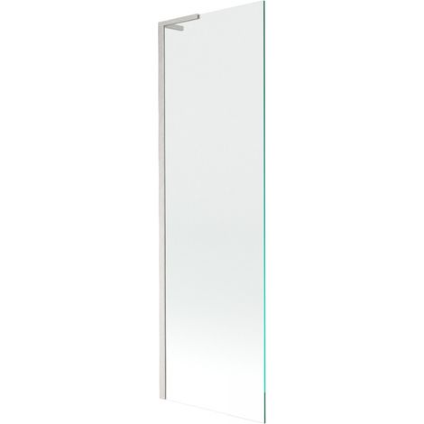 Pare-douche Mexen Next L 1 volet 60 x 150 cm, transparent, nickel brossé - 895-060-000-03-00-97 (1/5)