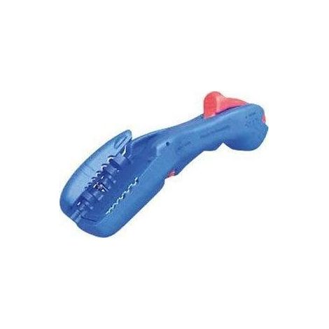 WEICON TOOLS Pelacables Planos y Redondos, para pelar el aislamiento exterior de cables planos de hasta 18 mm y cables redondos de 6-13 mm, función pelacables