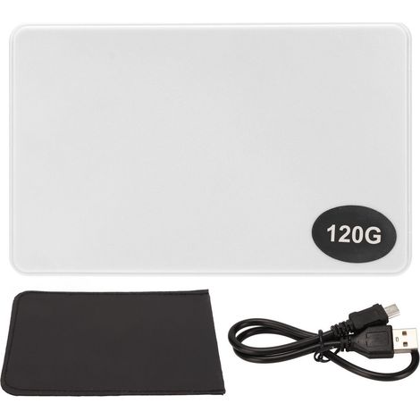 Disque dur externe 2,5 pouces USB 2.0 haute vitesse, portable HDD pour Windows et OS X (1/5)