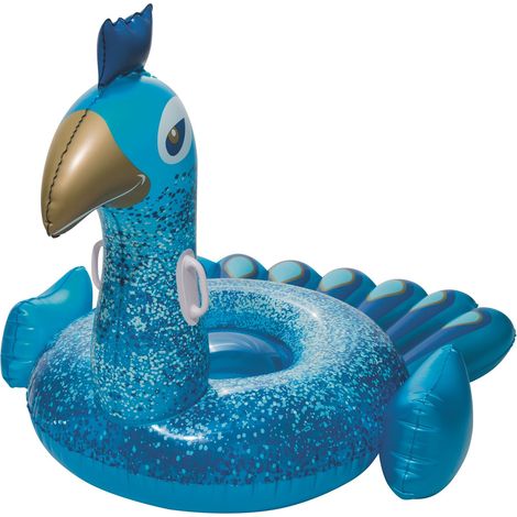 Bestway 41101 Pretty Peacock Schwimmtier 198x164 cm zum aufblasen