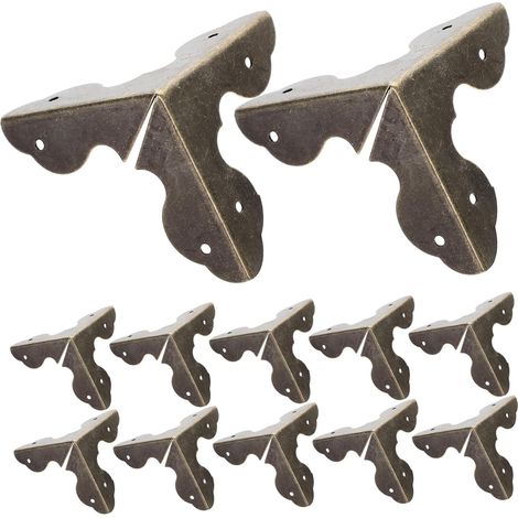 Protections d'angle en métal doré - Décoration et élégante - Lot de 20 (1/5)