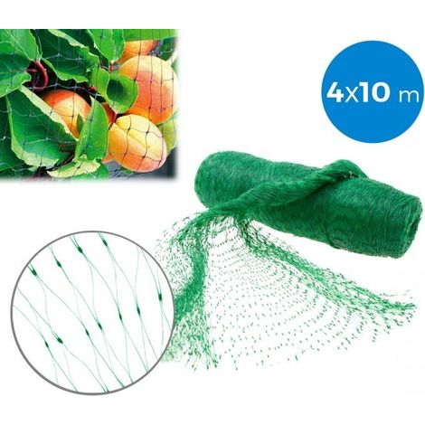 Filet d’entourage ou couvre-potager en nylon 4 x 10 m anti-oiseaux 290034 (1/4)